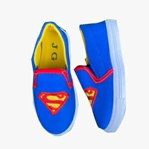 QUALITY SUPERMAN SNEAKERS FOR CHILDREN (SIZE 25-27)