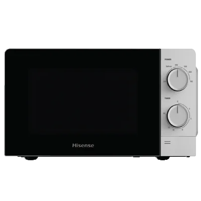 Hisense 20L Microwave | H20MOWS10, 5 Power settings, 35 Minute Timer, Defrost setting, Cooking end signal, White