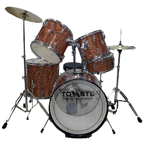 Tovaste JBP-5300CX 5 Pcs Drum Set with Seat and Drum Sticks