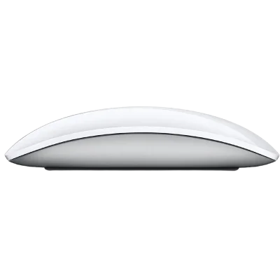 Apple Magic Mouse (Wireless, Rechargable) - White Multi-Touch Surface