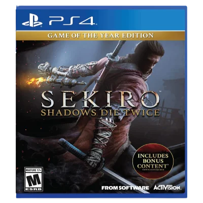 Sekiro Shadows Die Twice - PlayStation 4