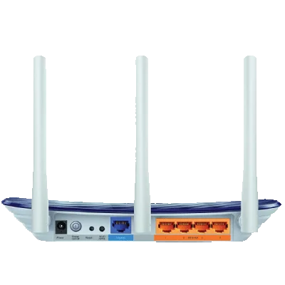 TP-LINK Ethernet Wireless Dual Band Router Model Archer C20