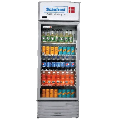 Scanfrost SFUC300XG-300 Litres Bottle Cooler | 3 Layered Shelves | Anti rust body