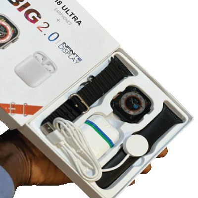 HiWatch Plus i8 Ultra Series 8 with Earbuds | 49mm