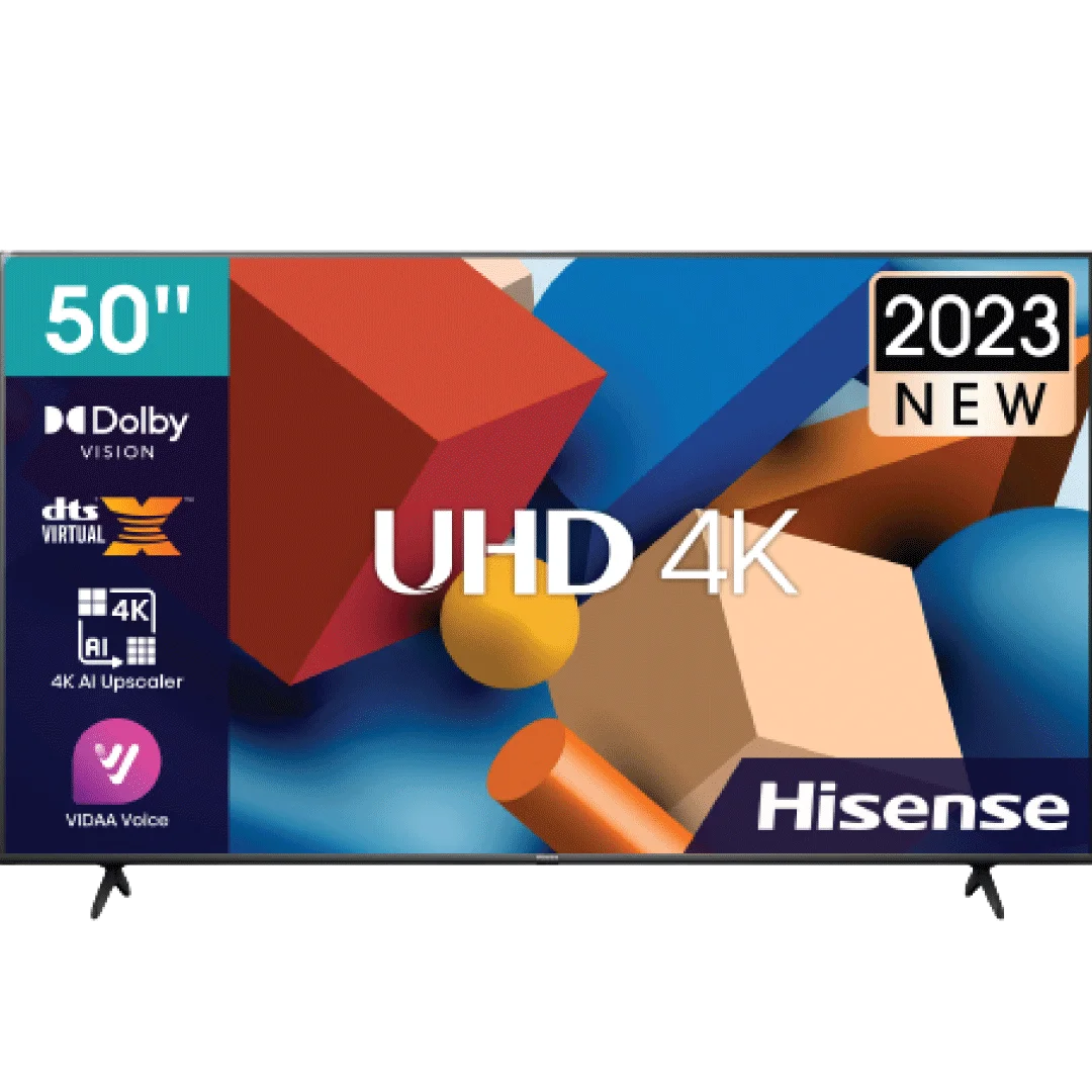 Hisense 50", 4K Ultra HD Smart TV Wifi, Operating System VIDAA | 50A6K