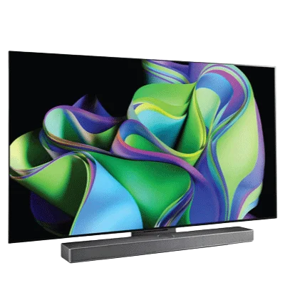 LG, OLED evo TV, 77 inch C3 series, WebOS Smart AI ThinQ, Magic Remote, 4 side cinema, Dolby Vision HDR10, HLG, AI Picture Pro, AI Sound Pro (9.1.2ch), Dolby Atmos, 1 pole stand, 2023 New