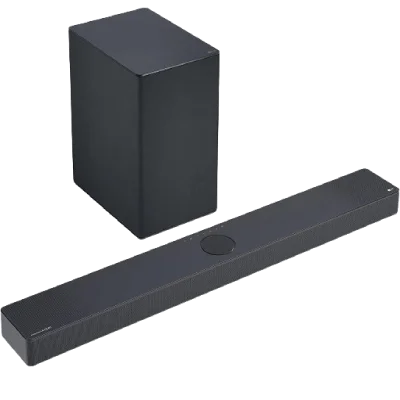 LG Soundbar SC9S, 3.1.3 Ch, 400W, Tripple Up-Firing soundbar, Dolby Atmos & IMAX Enhanced, AI Compatible, Perfect Match for OLED C3 and C2 Models