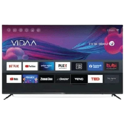 Polystar 85" QLED Smart TV (FRAMELESS) with OS: VIDAA and Bluetooth | PV-HK85FLQLED