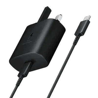 Samsung 25W Travel Adapter (Super Fast Charging with USB Type-C Cable)