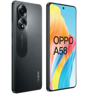 Oppo A58, 6.56 inches-6GB RAM, 128GB Storage, Android 12, Li-Po 5000 mAh, non-removable