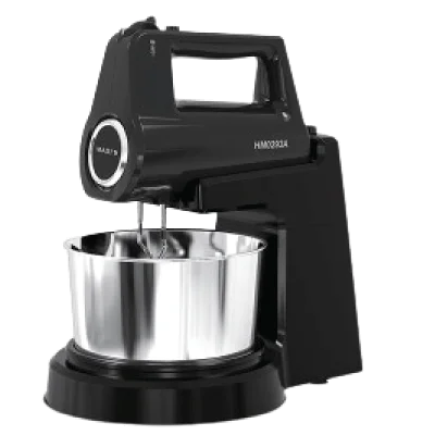 Maxi Standing Kitchen Mixer with Bowl 400 Watt Black | HM0293A