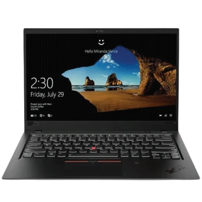 Lenovo Thinkpad X1 Carbon Core i7-6th gen 8gb, 256gb SSD, Backlit, windows 10pro