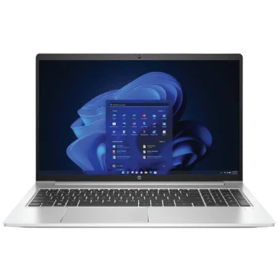 HP ProBook 450 G9, 15" Notebook, Full HD - 1920 x 1080, Intel Core i5, 12th Gen, 8 GB Total RAM, 512 GB SSD, Keyboard backlit, Fingerprint, Windows 11, Silver + Free Bag