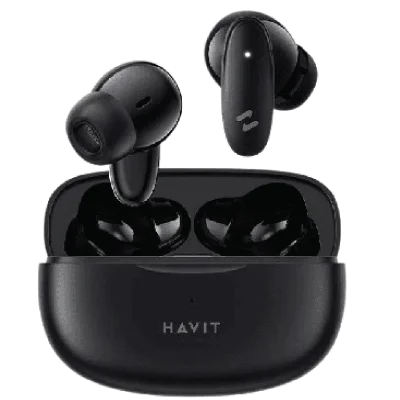 Havit True Wireless Stereo Earbuds | TW910, Bluetooth 5.0, Touch Control, 20H Playtime, Noise Reduction, IPX4 Waterproof