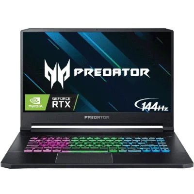 ACER Predator Triton 500 Thin & Light Gaming Laptop, 15.6" FHD, 144Hz, Intel core i7-8th Gen, 16GB RAM, 512GB SSD, NVIDIA GeForce RTX 2080 8GB Dedicated Graphics Card RGB, Backlit Keyboard Thunderbolt port (Boxed )