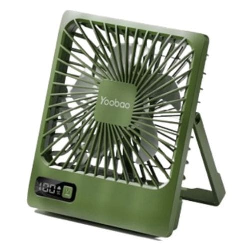 Yoobao Q3C Rechargeable Portable Fan, 5000mAh; 3W, 5speed Level