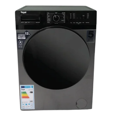 ROYAL 8KG Front Load Washing Machine, Anti Wrinkle, Extra Rinse, Child Lock |RWMFL08XQG