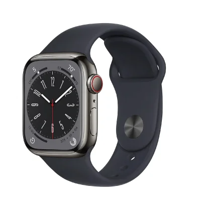 Apple Watch Series 8 [GPS 45mm] Midnight Sport Band-S/M