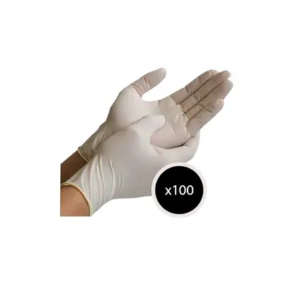 Unicare Latex Gloves (Pack of 100 pairs)
