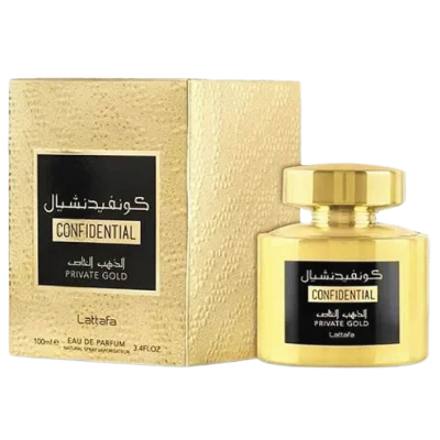 Lattafa Confidential Private Gold EDP 100ml