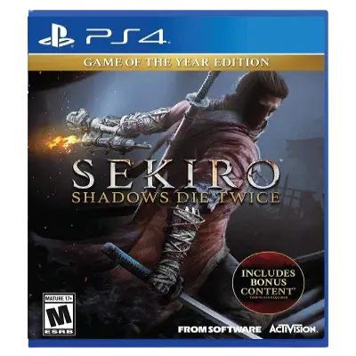 Sekiro Shadows Die Twice - PlayStation 4