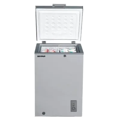 Skyrun, 90-Litres, Chest Freezer BD-90A, Grey