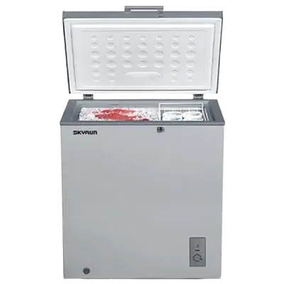 Skyrun 145 Litres, Chest Freezer, (BD-145A), Grey