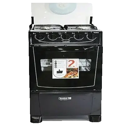 Scanfrost CK5400NG - 50X50 4 Gas Burners With Gas Oven (Black)