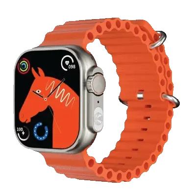 2023 TW28 Ultra Smart Night Guider Watch With LED flashlight 2.1" Large Screen Sports Smartwatch, Bluetooth, Call, Wireless