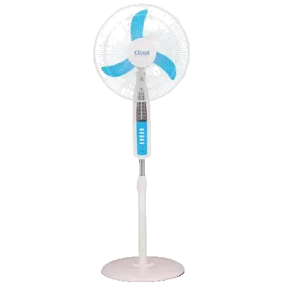 Cloud Energy 16'' 10watt DC Standing Rechargeable Fan