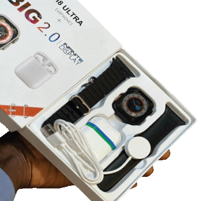 HiWatch Plus i8 Ultra Series 8 with Earbuds | 49mm