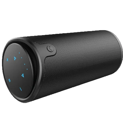 Zealot S8 Bluetooth Speaker With Touch Control; Supports TF Card Music Playing and 5V USB Power Output (Black)