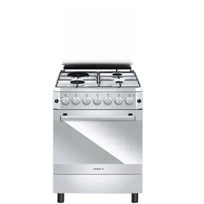 Maxi 60*60 (3+1 Fast Electrical) Burner Gas Cooker, Flame Faliure device| INOX PLUS