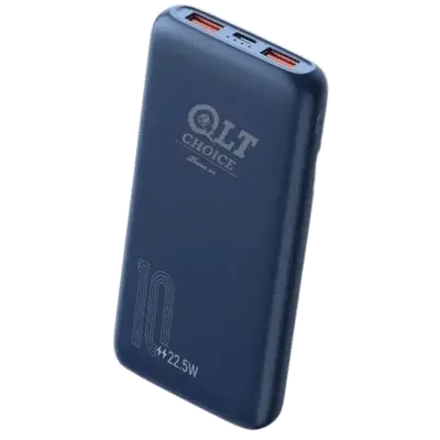 Qlt Choice 10000mAh POWER BANK Super Slim Fast Charging TYPE C INPUT