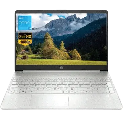 HP 15-DY5033 12th Gen Intel®️ Core™️ i3-1215U 1.2GHz up to 4.4GHz 256GB SSD | 8GB DDR4 RAM | 15.6" diagonal FHD, Intel UHD Graphics TOUCHSCREEN Display, Windows 11, NATURAL SILVER, 1 Year Warranty