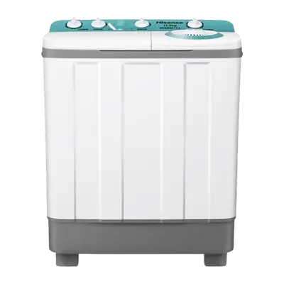 Hisense 7.5 KG Washing Machine, Twin Tub, Classical Design, Lint Filter ,White Color | WSQB 753