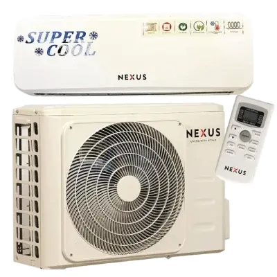 Nexus 1.5HP Split Air Conditioner, NX-MSSH12000SC TL - White + Full Kit & 2 Years Warranty