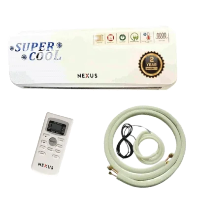 Nexus 1HP SPLIT Air Conditioner ( (R410 Gas) WITH FREE KIT | NX-MSSH9000SC
