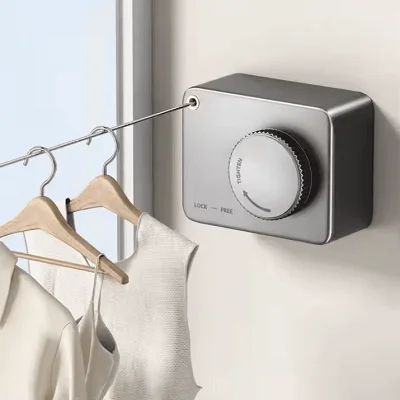 Adjustable Laundry Line Clothes Drying Rack