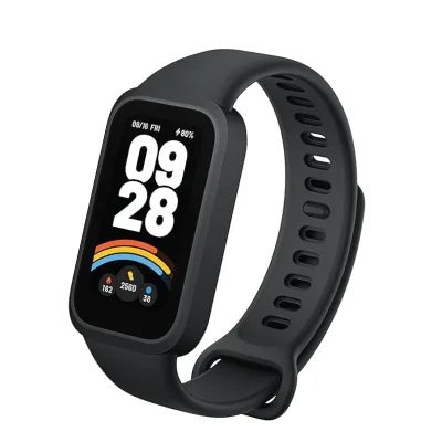 Xiaomi Smart Band 9 Active Fitness Tracker, 1.47" TFT Display, 18 Day Battery Life, Monitoring, 5ATM Waterproof, Sleep Tracking