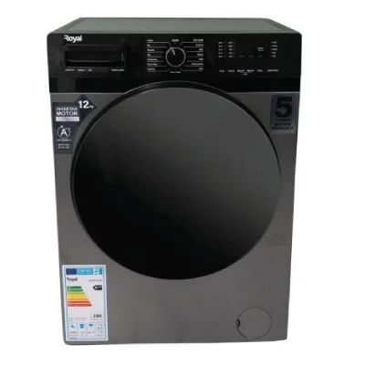 ROYAL 8KG Front Load Washing Machine, Anti Wrinkle, Extra Rinse, Child Lock |RWMFL08XQG