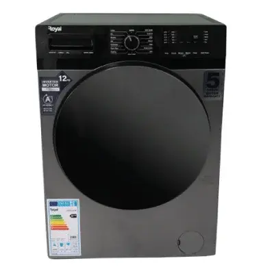 ROYAL 8KG Front Load Washing Machine, Anti Wrinkle, Extra Rinse, Child Lock |RWMFL08XQG