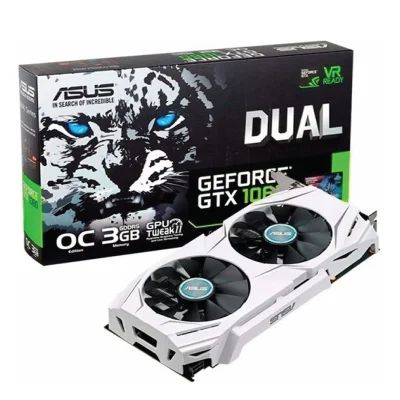 Asus GeForce GTX 1060 Dual Fan 3GB GDDR5 Graphics Card DUAL-GTX1060-O3G