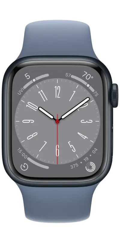 Apple Watch Series 8 [GPS 45mm] Silver Aluminium
