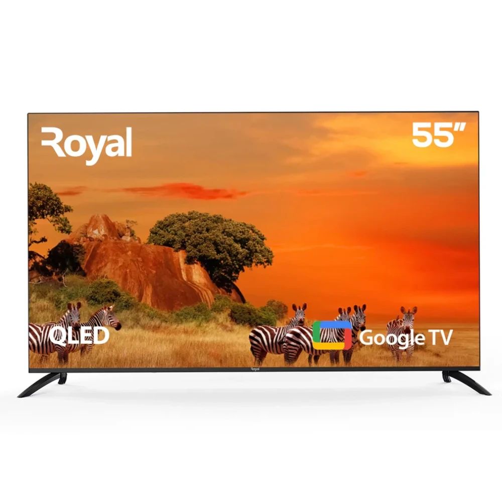 Royal 55 Inch QLED 4K UHD Smart Google TV (RTV55QM20P)